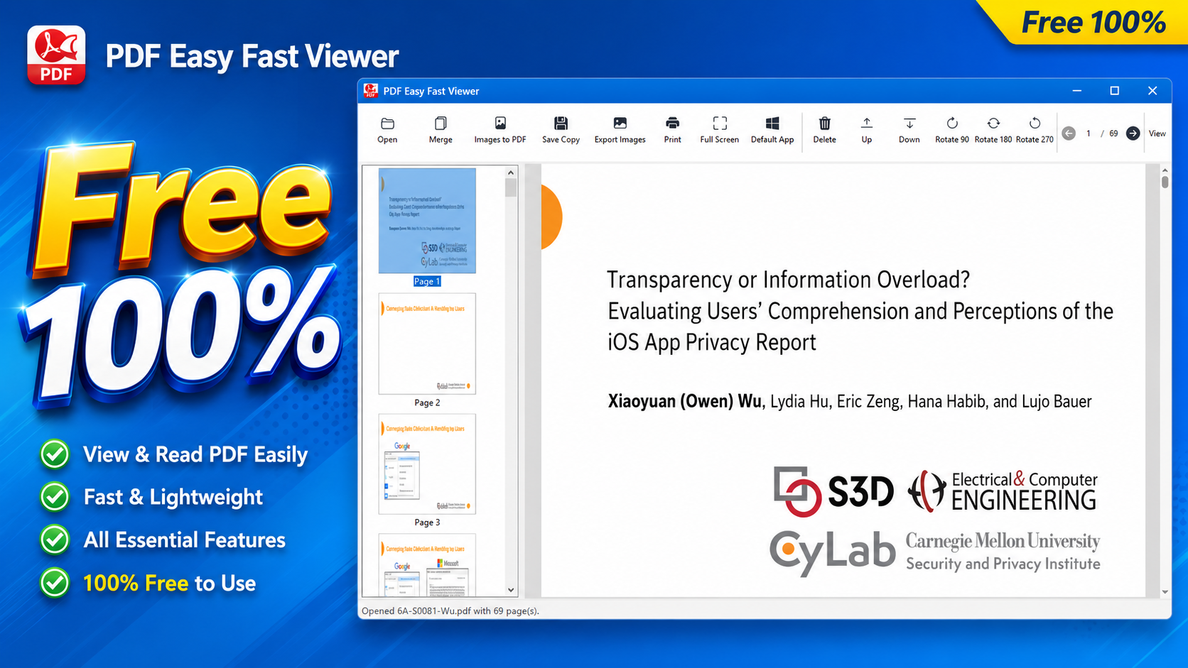 PDF Easy Fast Viewer